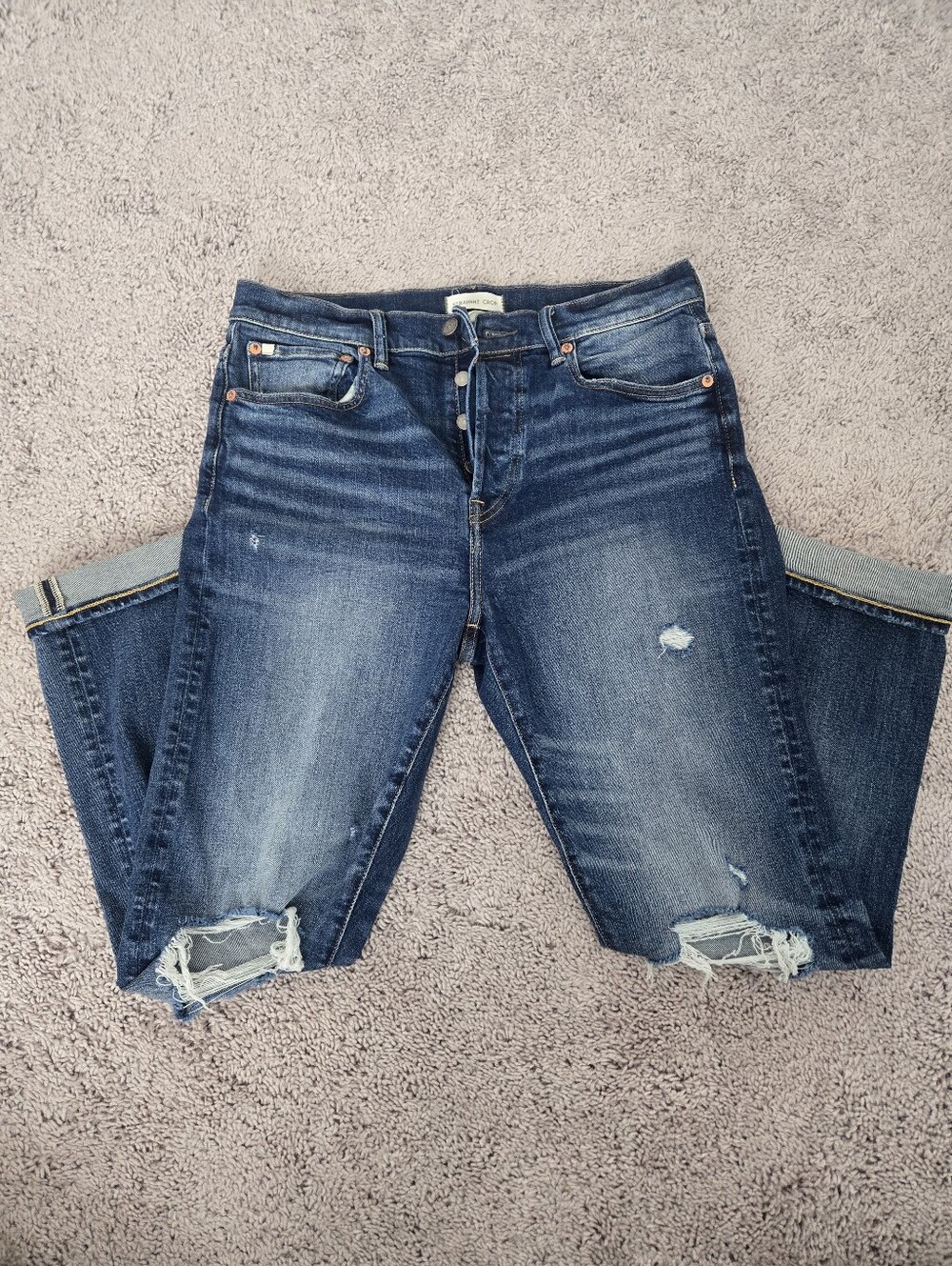 AE 77 Premium Denim Straight Jeans Size 29